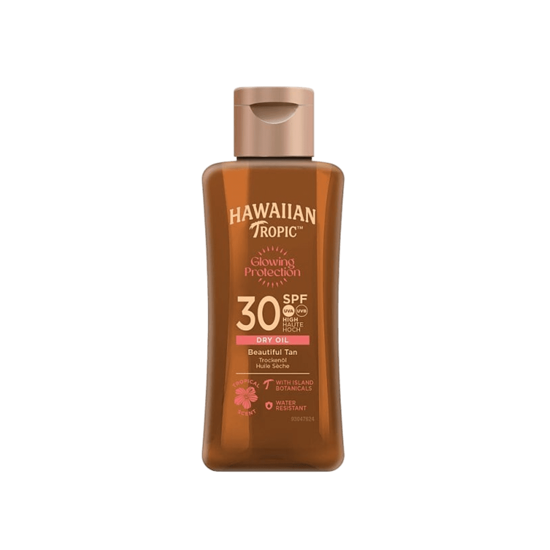 Hawaiian Tropic Glowing Protection Dry Oil Spf30 - 75ml Body Oil - XOXO cosmetics
