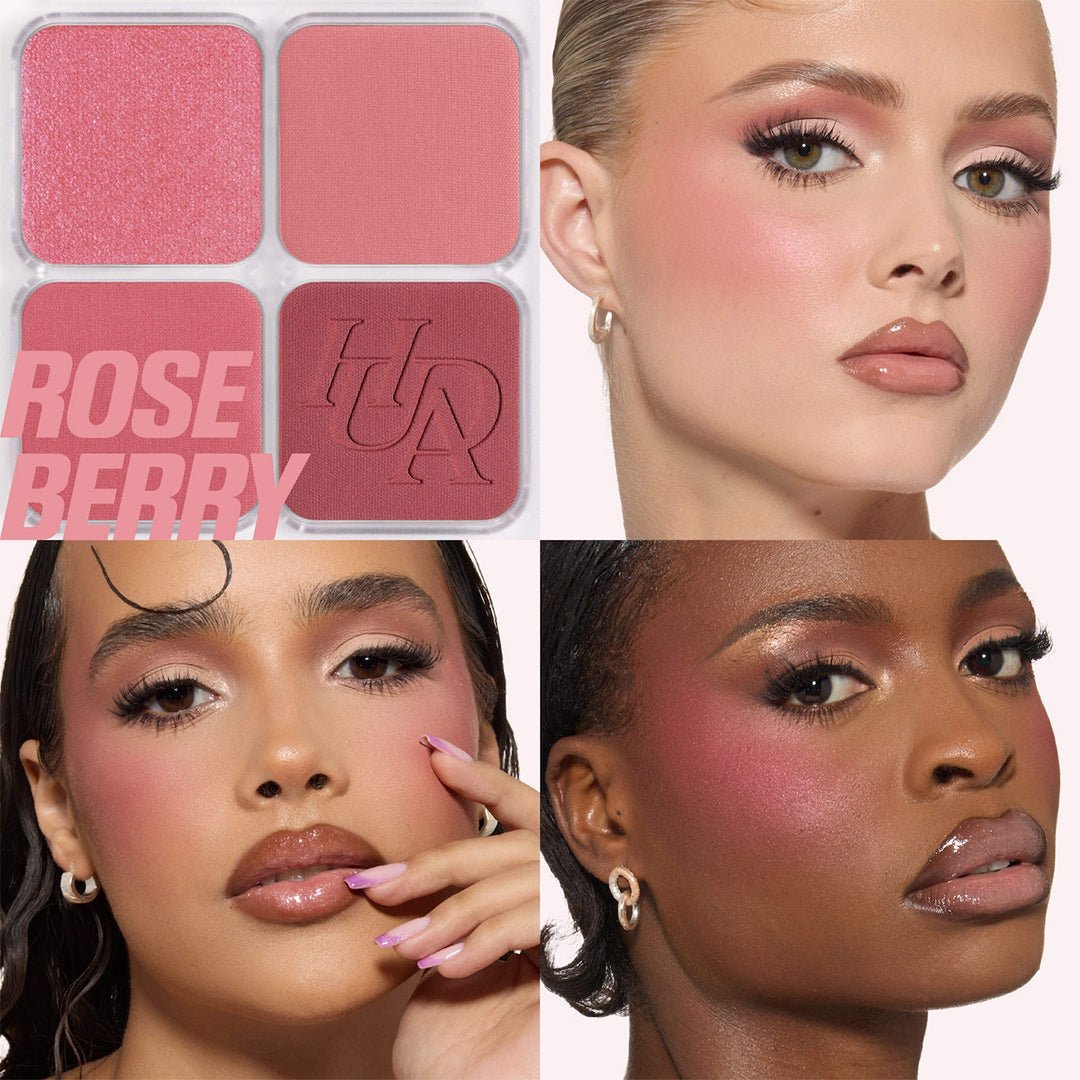 Huda Beauty Blush Filter Blurring Blushlighters Palette Blush - XOXO cosmetics