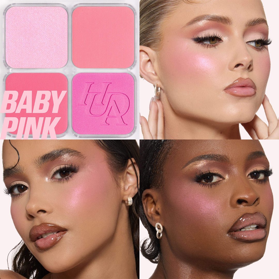 Huda Beauty Blush Filter Blurring Blushlighters Palette Blush - XOXO cosmetics