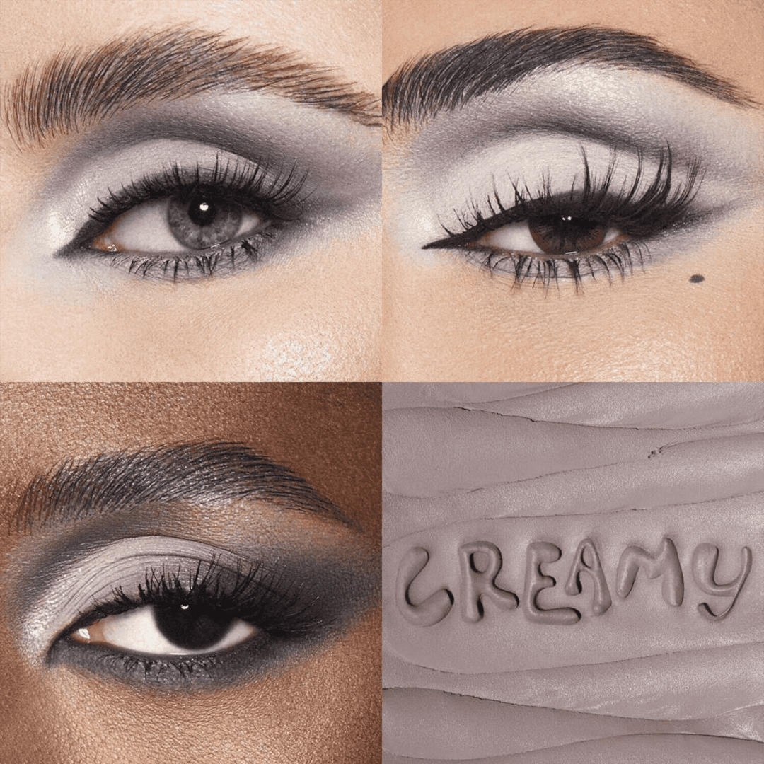 Huda Beauty Creamy Obsessions Eyeshadow Palette - Grey 9 Eyeshadow - XOXO cosmetics