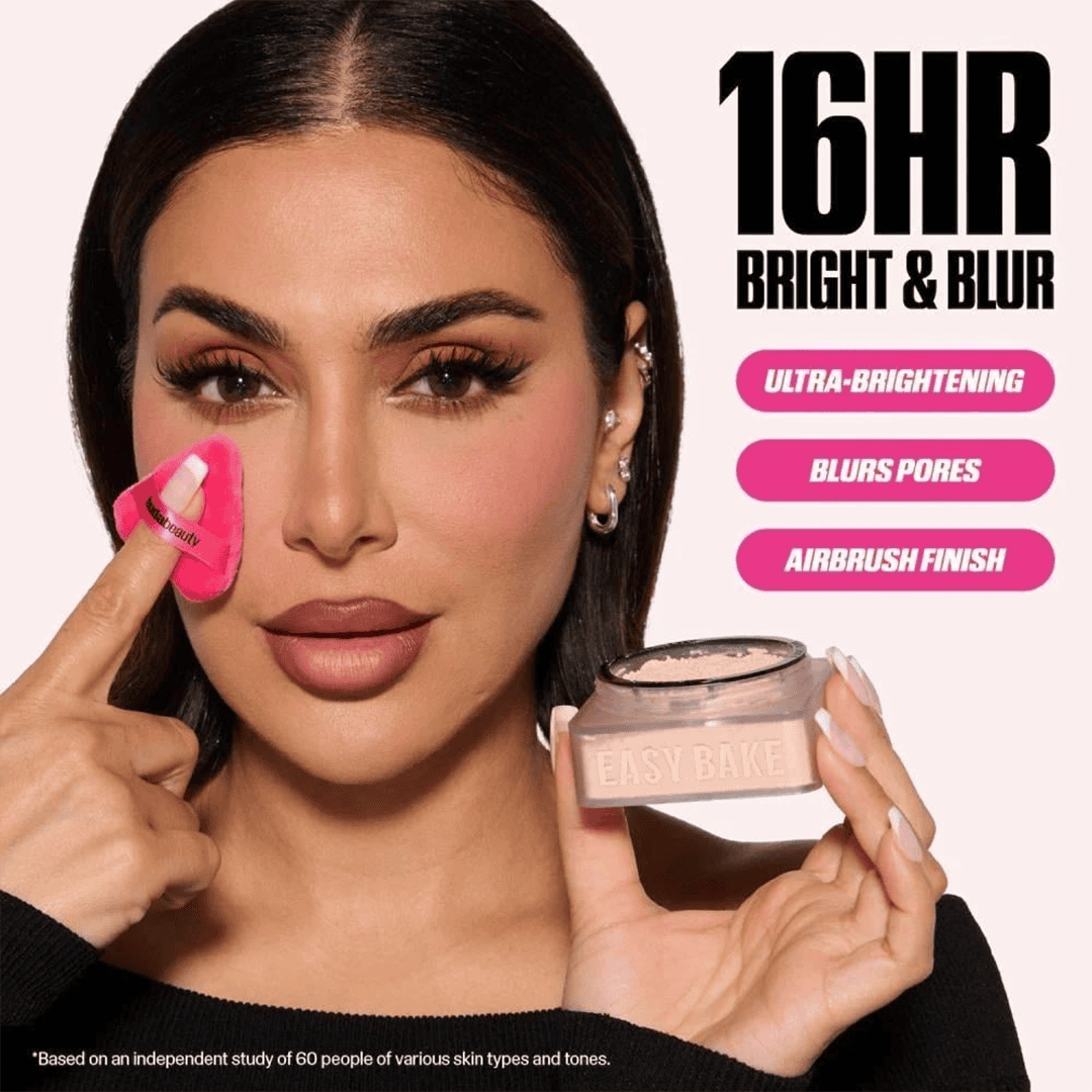 Huda Beauty Easy Bake Loose Baking & Setting Powder - Samples Set 6 Powder - XOXO cosmetics