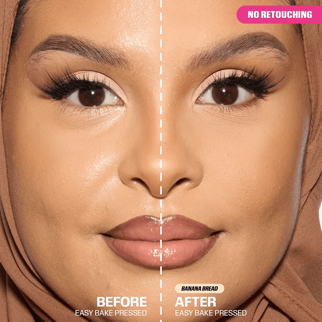 Huda Beauty Easy Bake Pressed Airbrush Matte Pressed Powder Powder - XOXO cosmetics