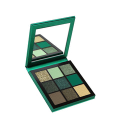 Huda Beauty Emerald Obsessions Palette Eyeshadow - XOXO cosmetics