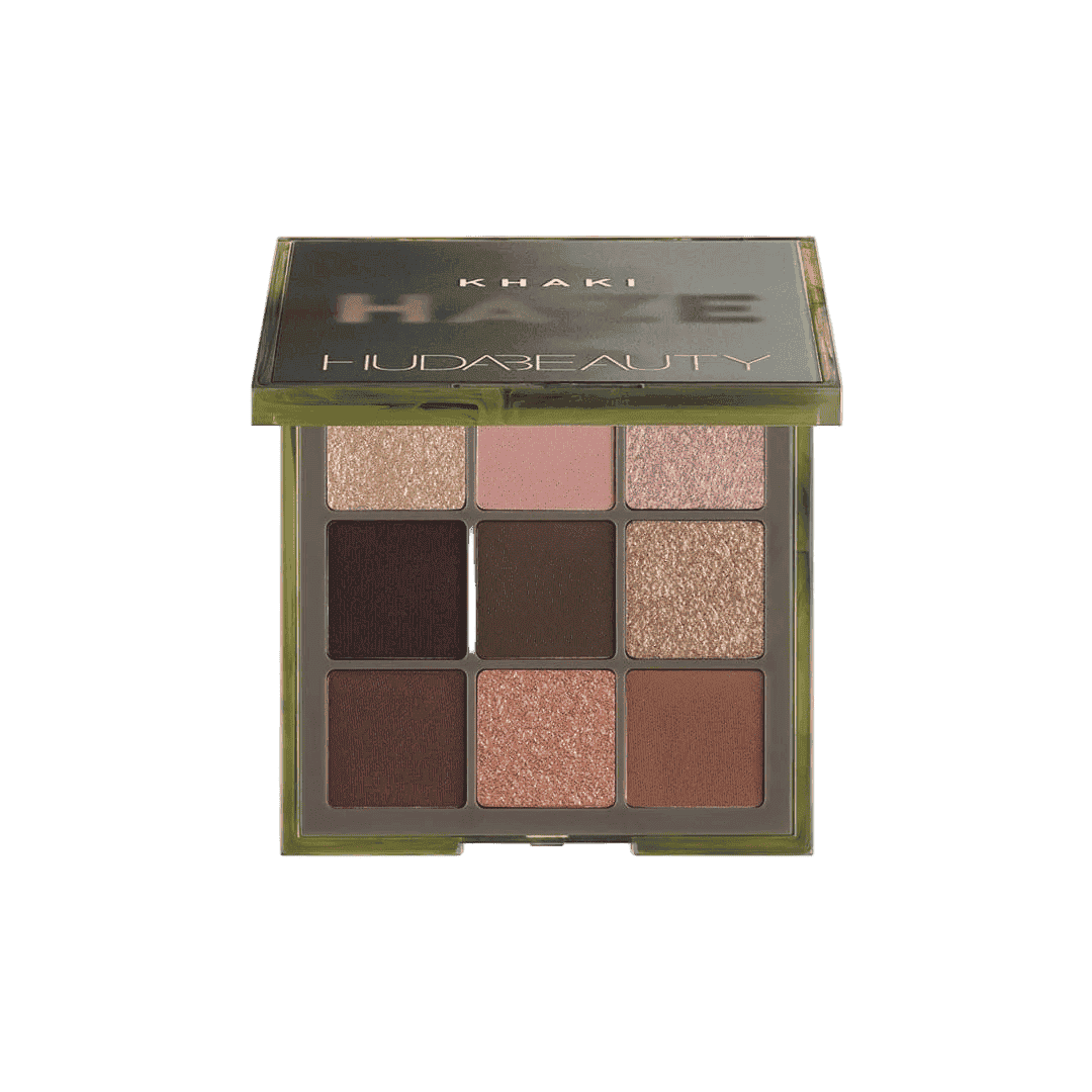 Huda Beauty Haze Obsessions Eyeshadow Palette - Khaki Eyeshadow - XOXO cosmetics