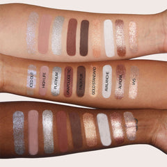 Huda Beauty Icy Nude Eyeshadow Palette Eyebrow - XOXO cosmetics