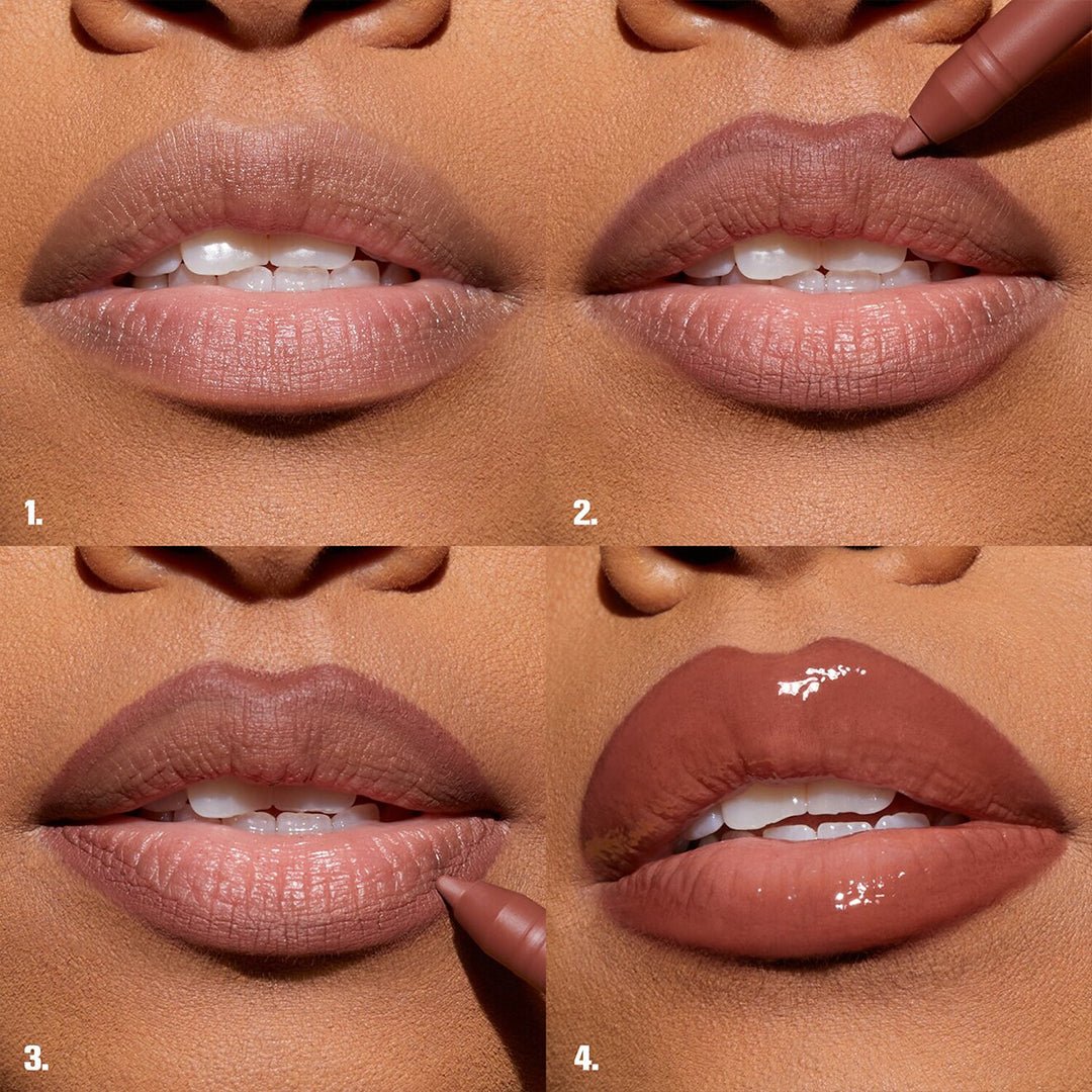 Huda Beauty Juicy Bombshell Lip Duo Lip Set - XOXO cosmetics