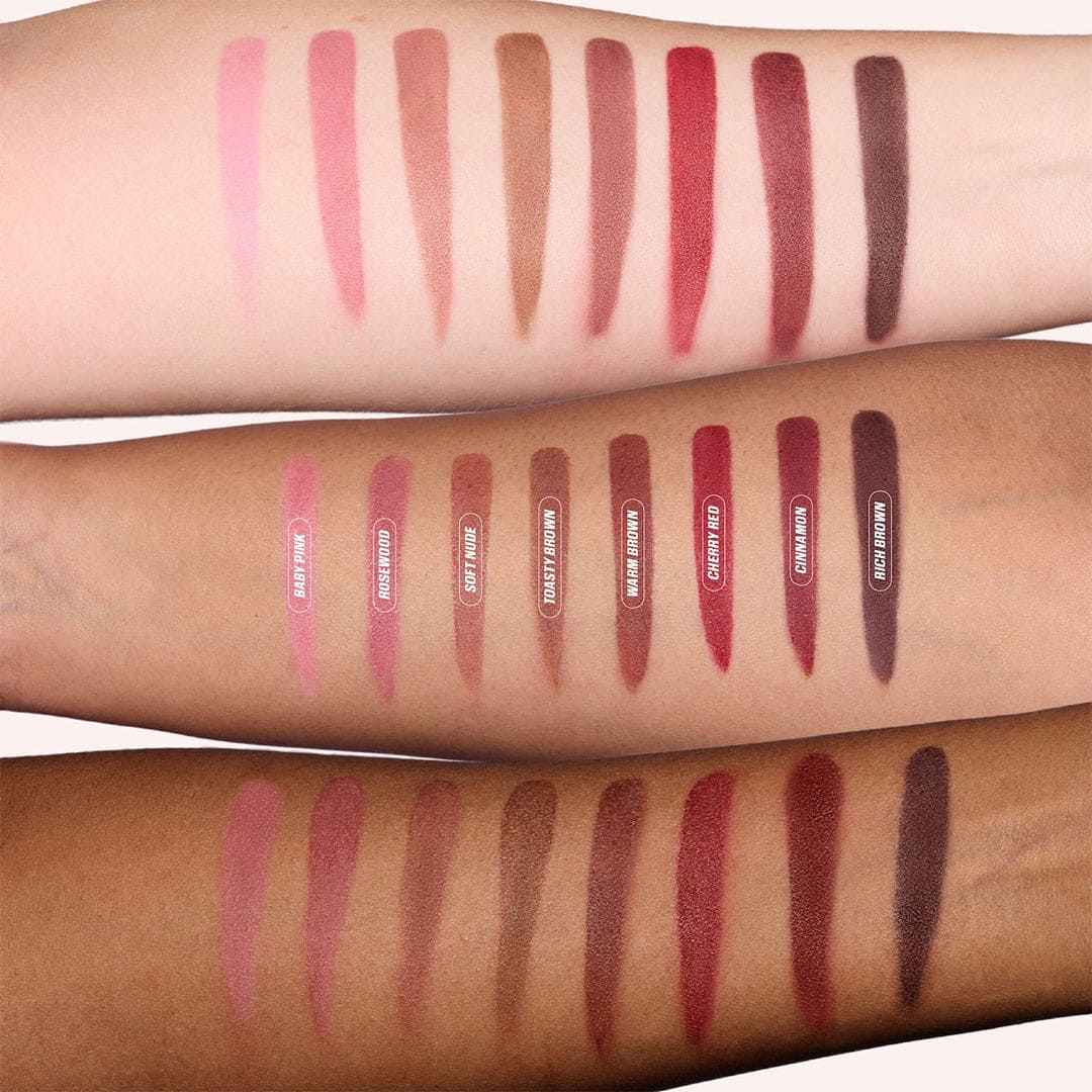 Huda Beauty Lip Contour Lip Stain for 12-Hour Wear Lip Liner - XOXO cosmetics