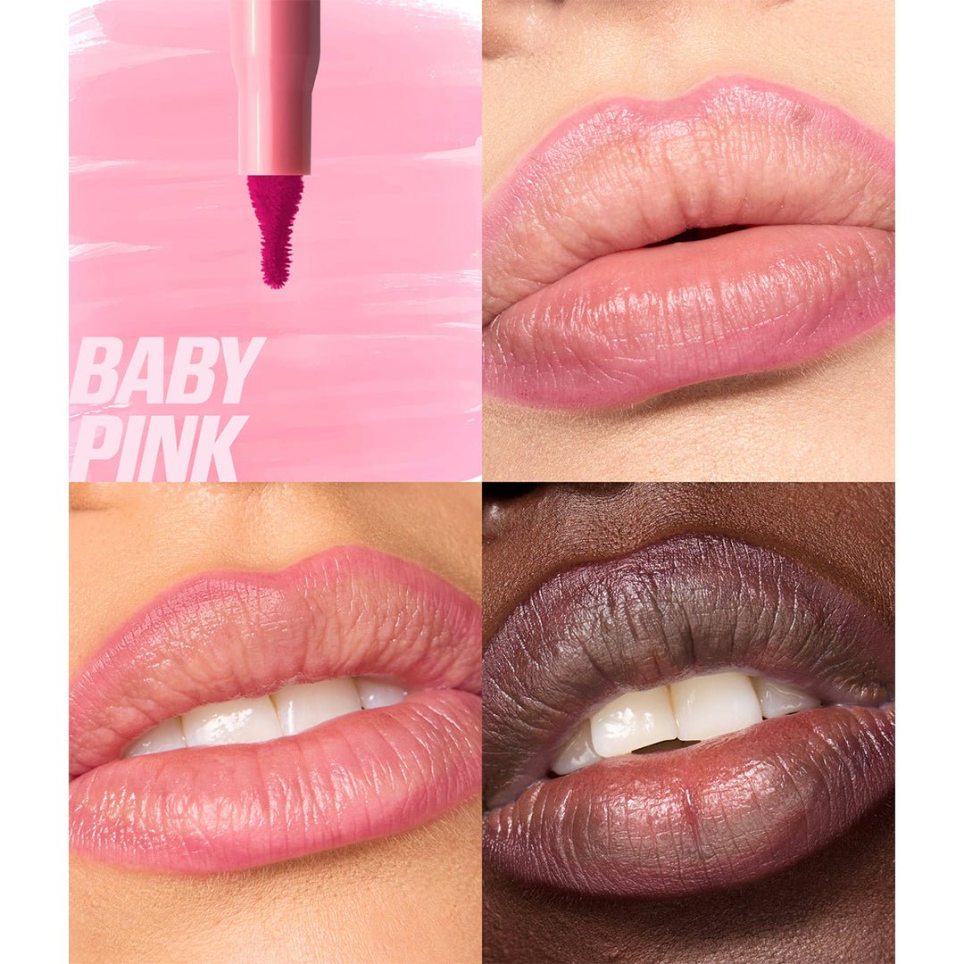 Huda Beauty Lip Contour Lip Stain for 12-Hour Wear Lip Liner - XOXO cosmetics