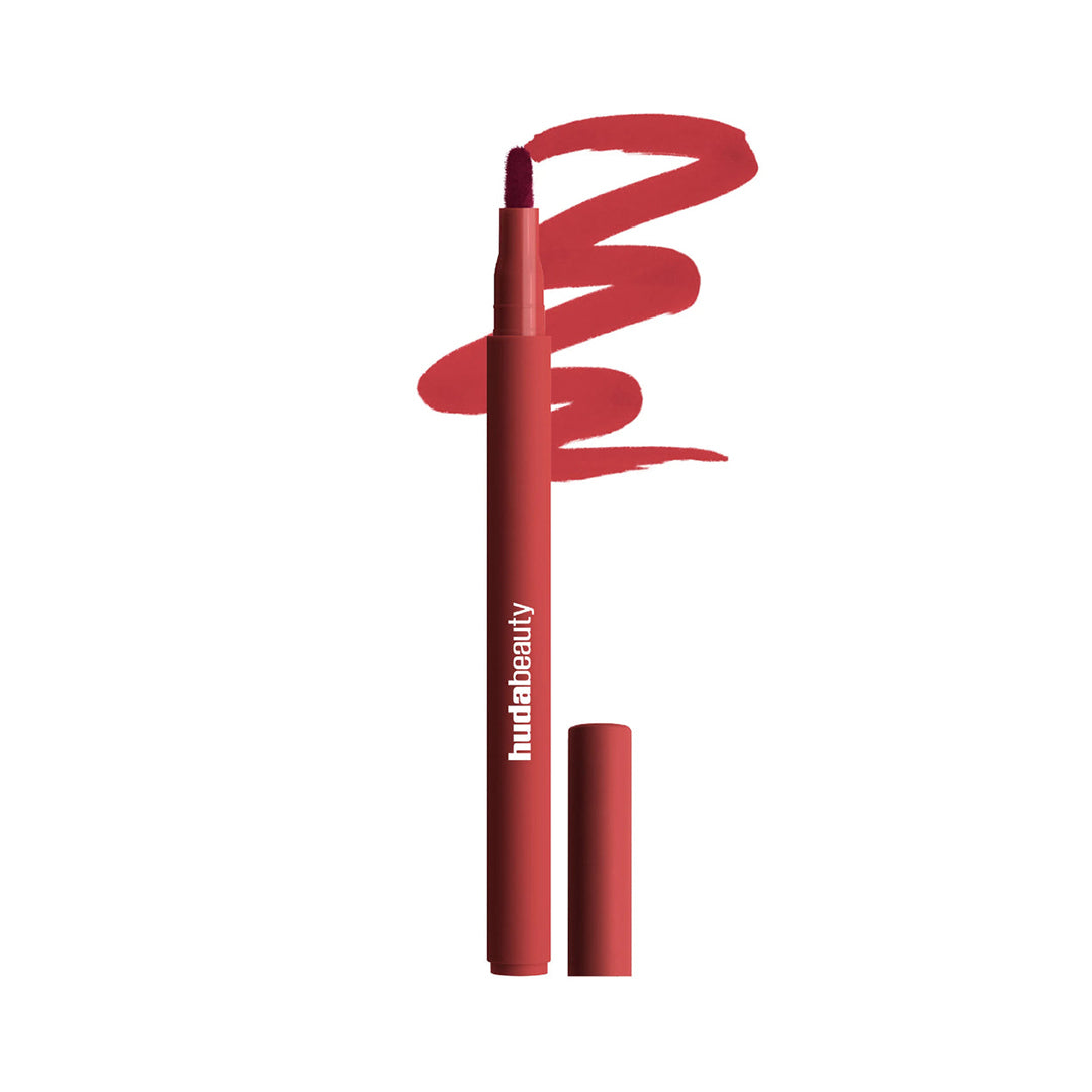 Huda Beauty Lip Contour Lip Stain for 12-Hour Wear Lip Liner - XOXO cosmetics