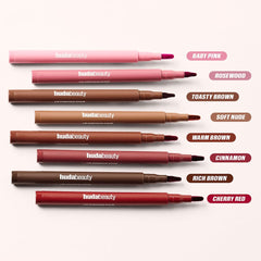 Huda Beauty Lip Contour Lip Stain for 12-Hour Wear Lip Liner - XOXO cosmetics