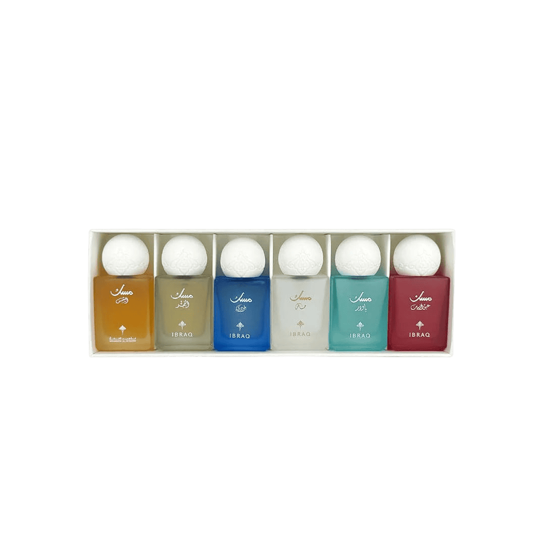 IBRAQ Mini Musk Perfume Set 6 x 10ml Perfume Set - XOXO cosmetics