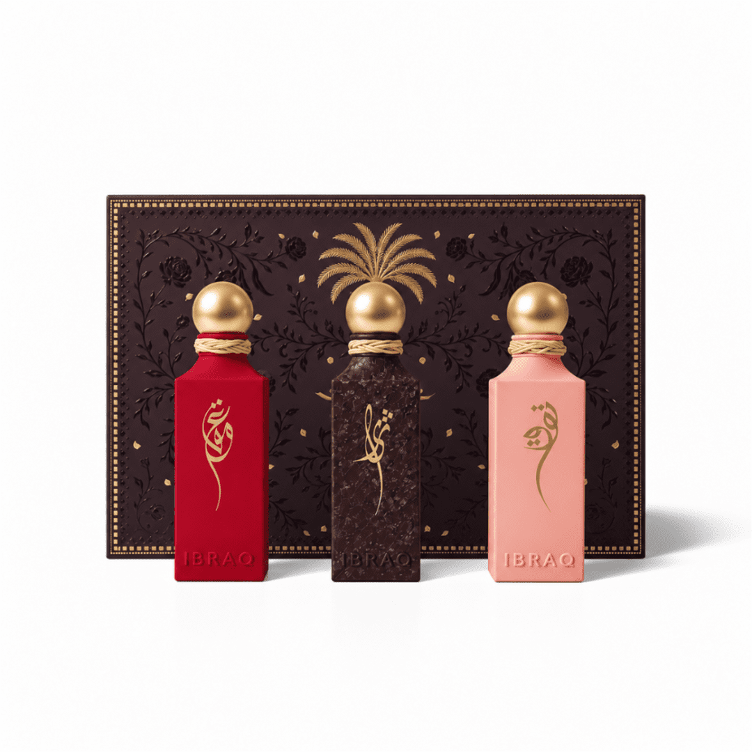 IBRAQ New Irth Collection 3 x 100ml Perfume Set - XOXO cosmetics