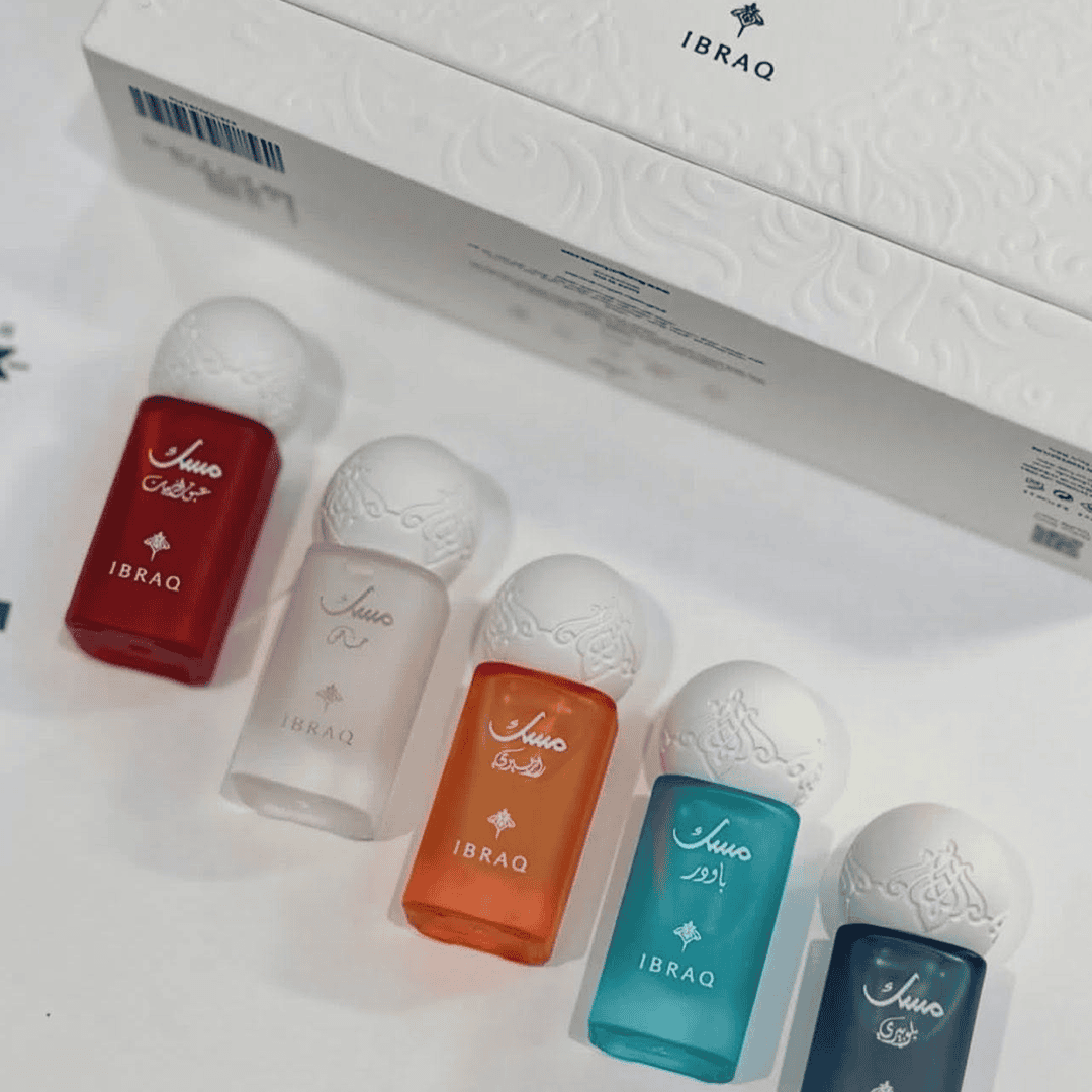 IBRAQ Perfume Oil - Musk Collection 6ml × 5 Perfume - XOXO cosmetics