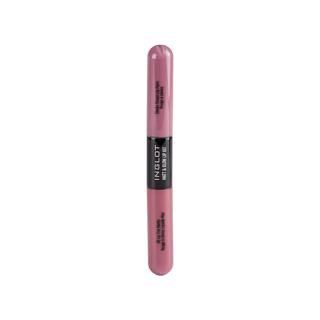 INGLOT Matt & Glow Lip Kit Lip Gloss - XOXO cosmetics