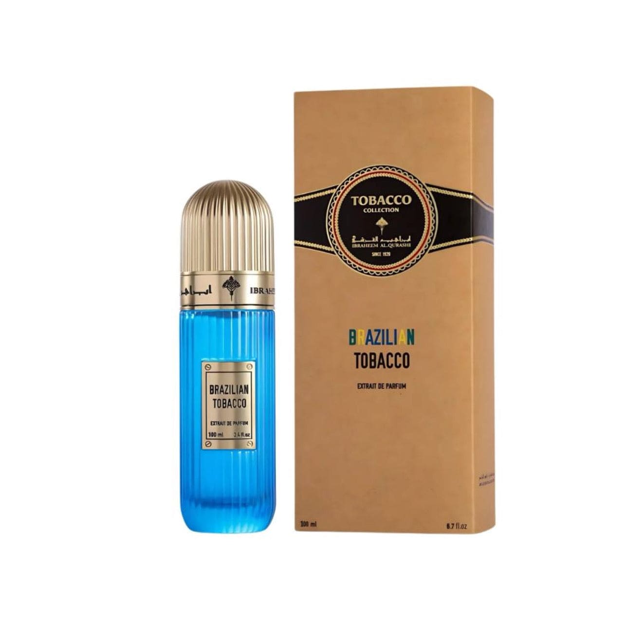 Ibrahim Al-Qurashi Brazilian Tobacco Eau De Parfum - 200ml Perfume - XOXO cosmetics