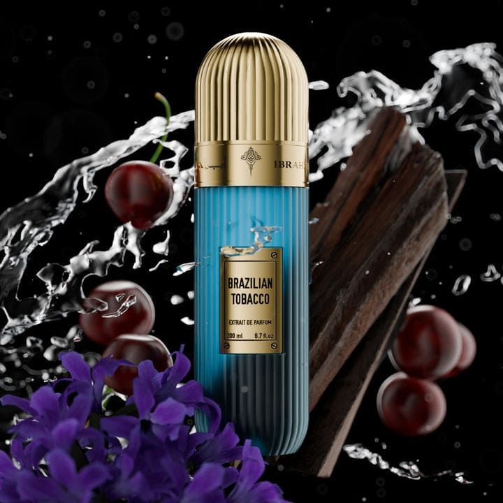 Ibrahim Al-Qurashi Brazilian Tobacco Eau De Parfum - 200ml Perfume - XOXO cosmetics
