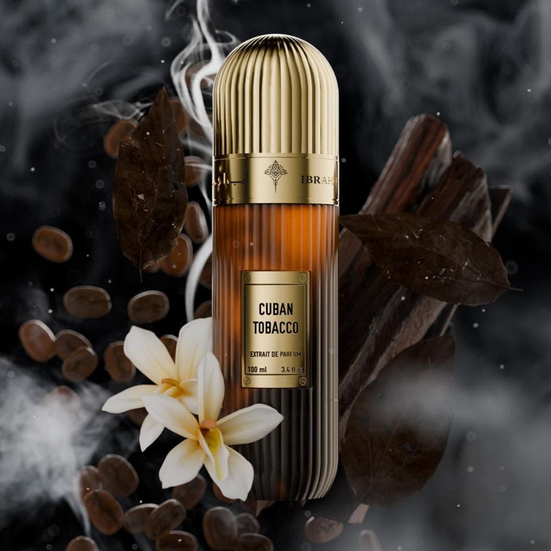 Ibrahim Al-Qurashi Cuban Tobacco Extrait De Parfum - 100ml Perfume - XOXO cosmetics