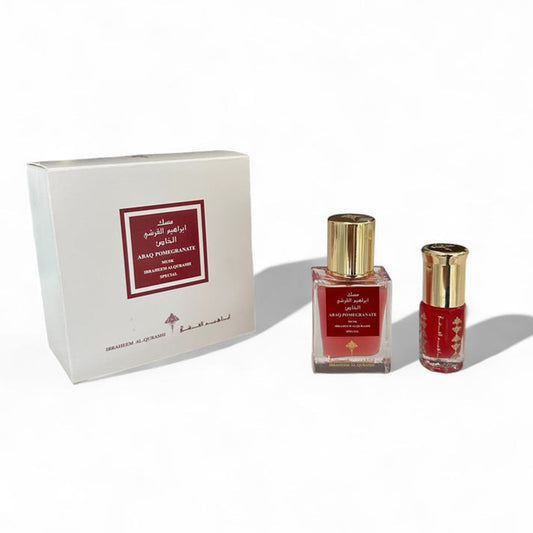 Ibrahim Al-Qurashi Gift Musk Pomegranate Package Perfume Set - XOXO cosmetics