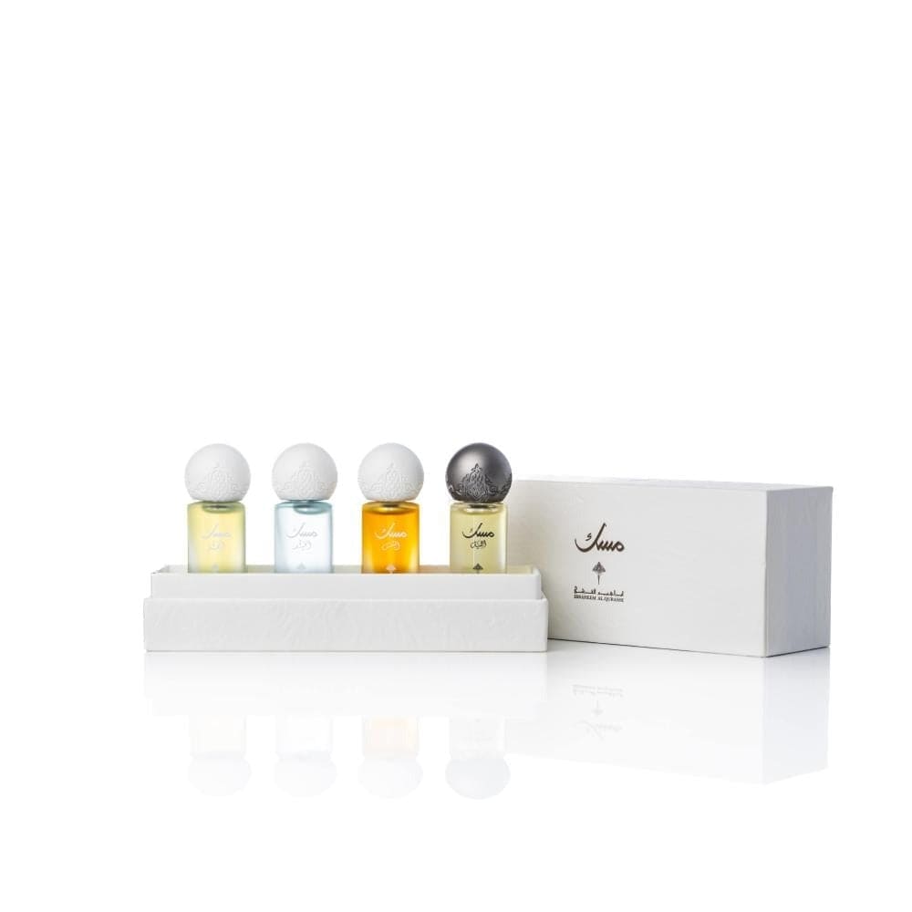 Ibrahim Al-Qurashi Musk Musk Oil Box - 4Pcs Body Musk - XOXO cosmetics