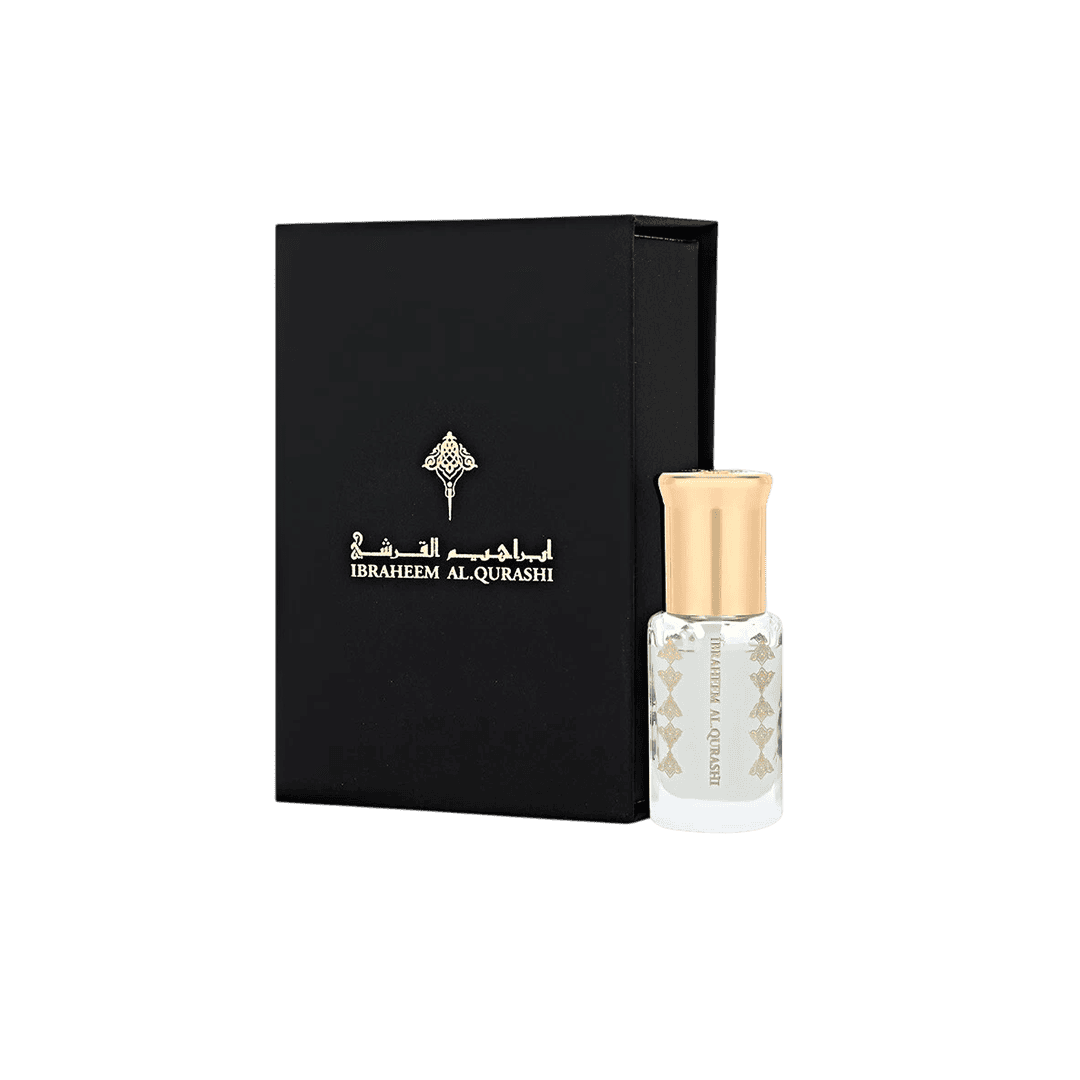 Ibrahim Al-Qurashi Original White Musk - 1/4 Tola Musk Oil - XOXO cosmetics