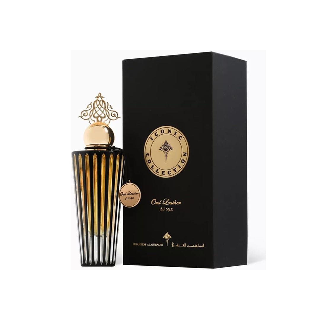 Ibrahim Al-Qurashi Oud Leather Iconic Collection - 75ml Perfume - XOXO cosmetics
