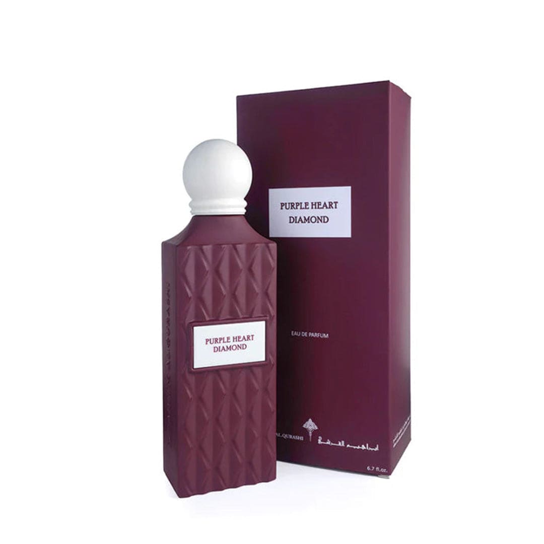 Ibrahim Al-Qurashi Purple Heart Diamond Eau De Parfum - 200ml Perfume - XOXO cosmetics