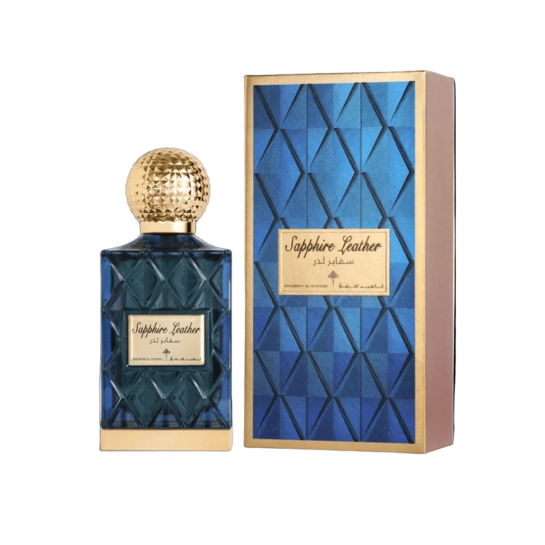 Ibrahim Al-Qurashi Sapphire Leather Eau De Parfum Perfume - XOXO cosmetics