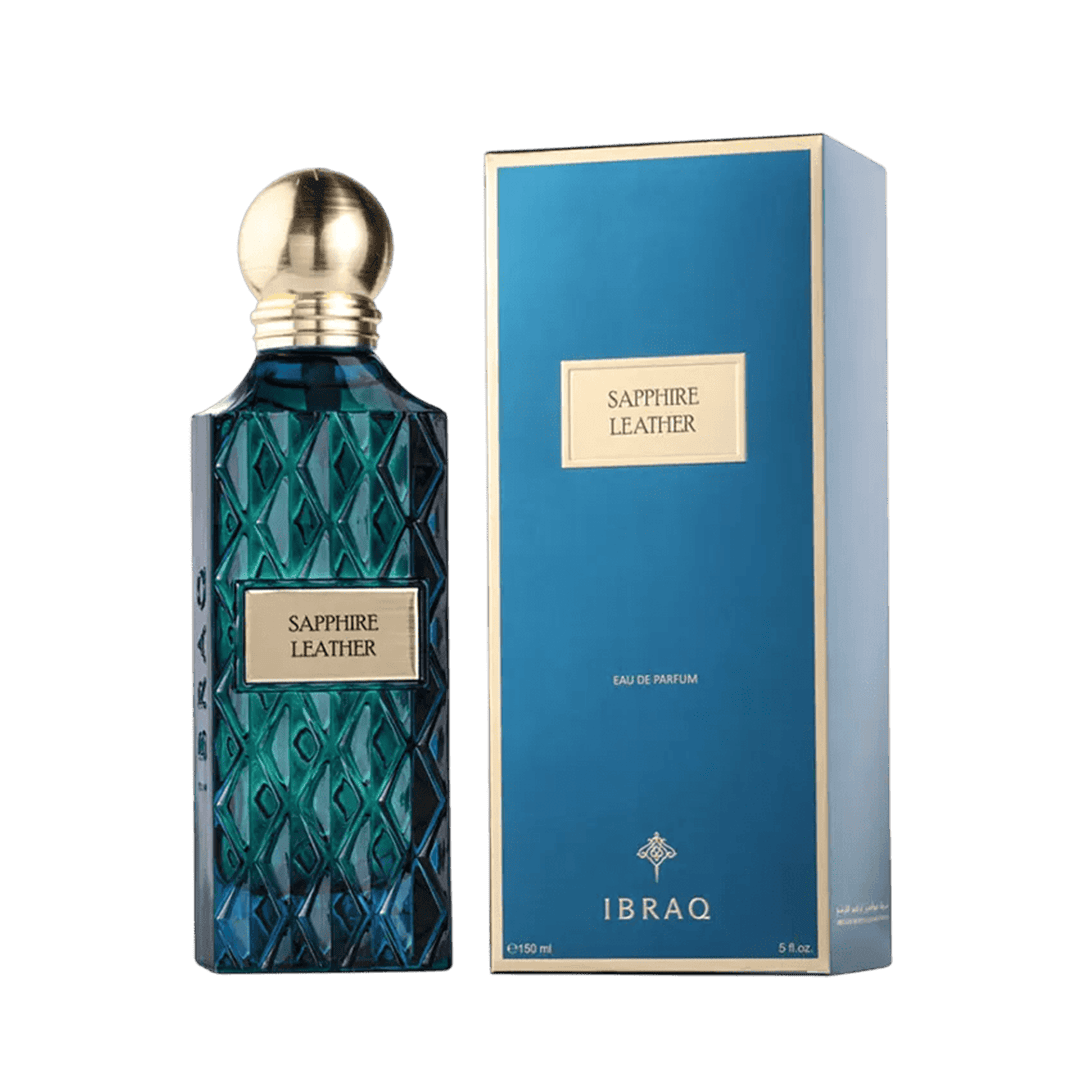 Ibrahim Al-Qurashi Sapphire Leather Eau De Parfum Perfume - XOXO cosmetics