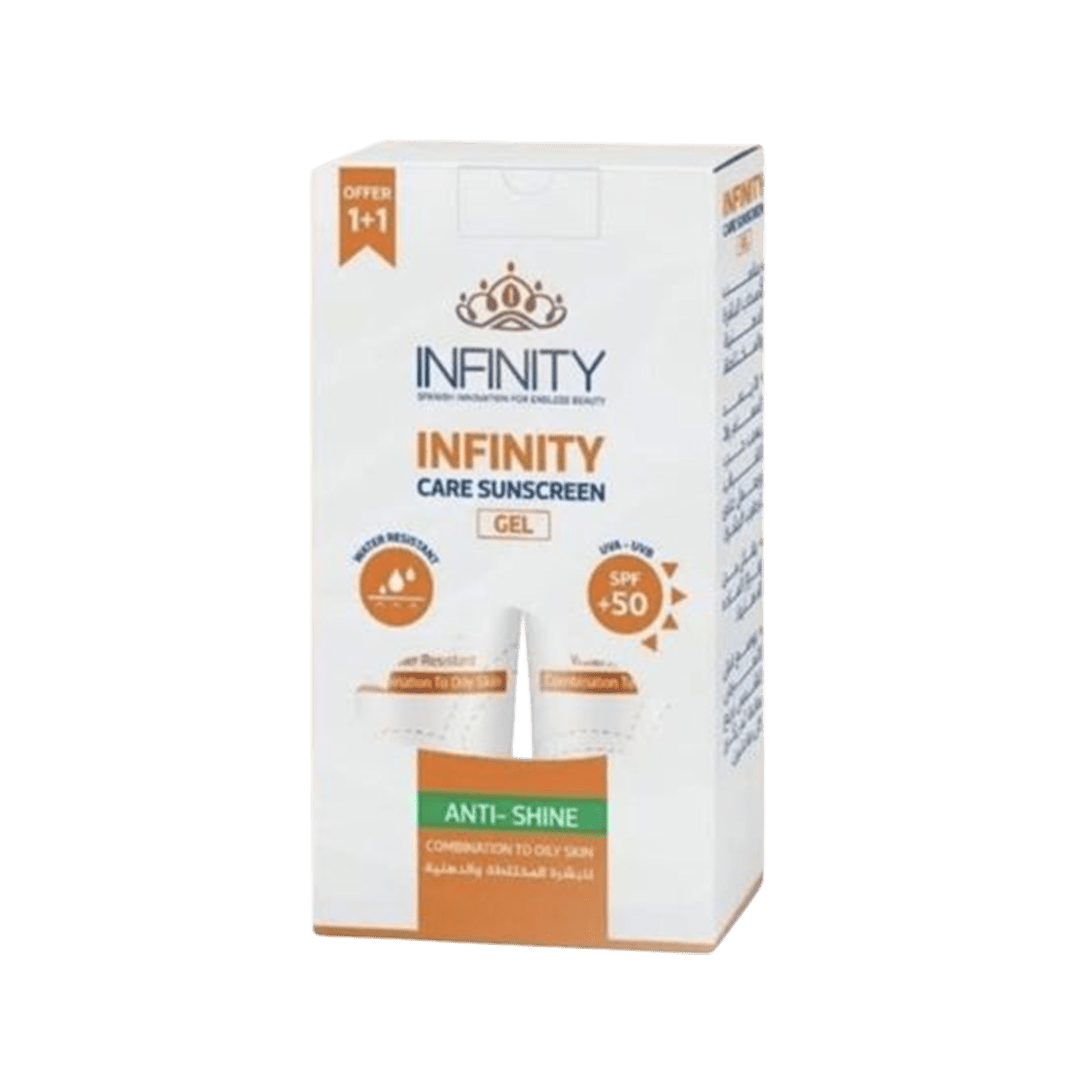 Infinity Care Hydro boost Gel SPF50+ - 1+1 Sunblock - XOXO cosmetics
