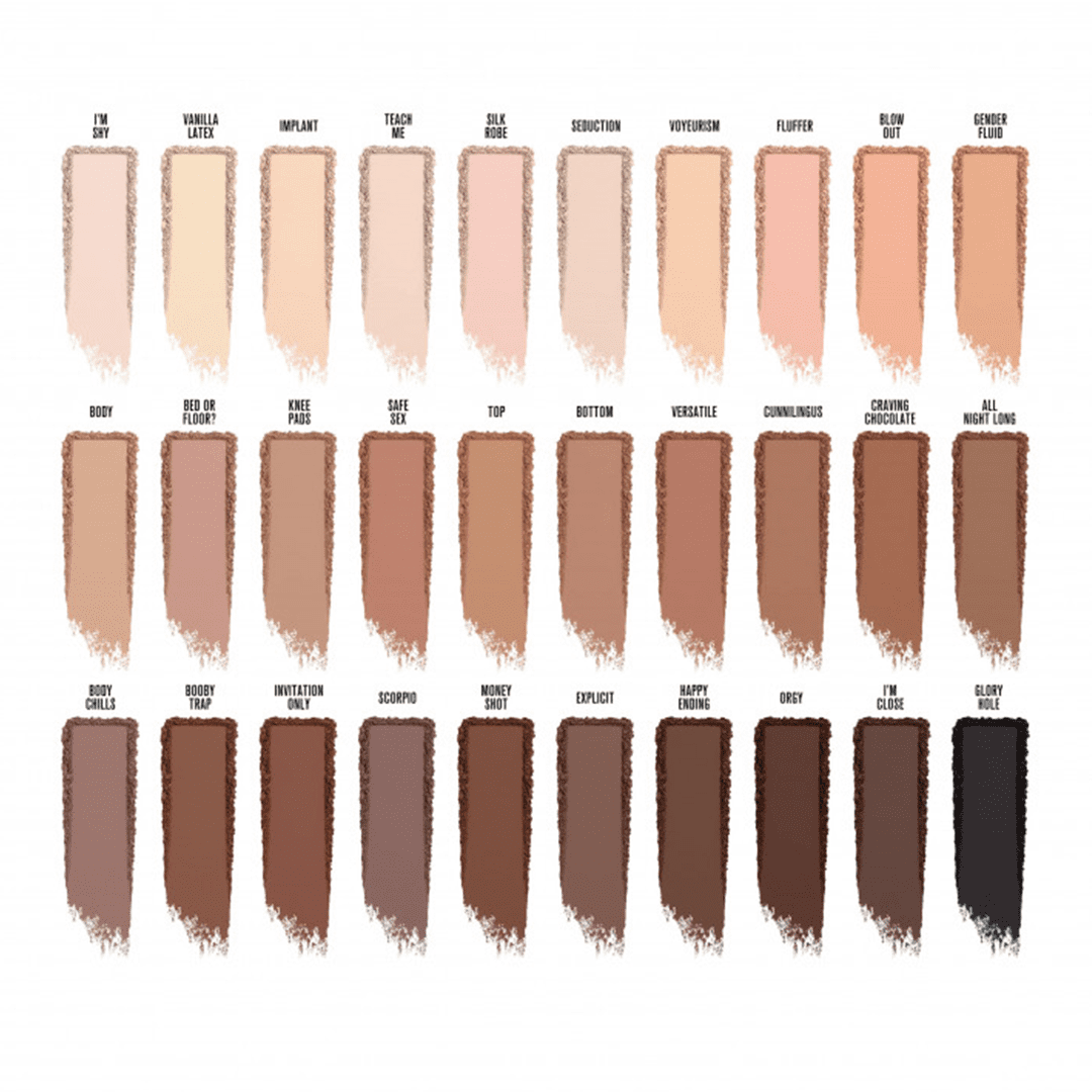 Jeffree Star Cosmetics Orgy Eyeshadow Palette Eyeshadow - XOXO cosmetics