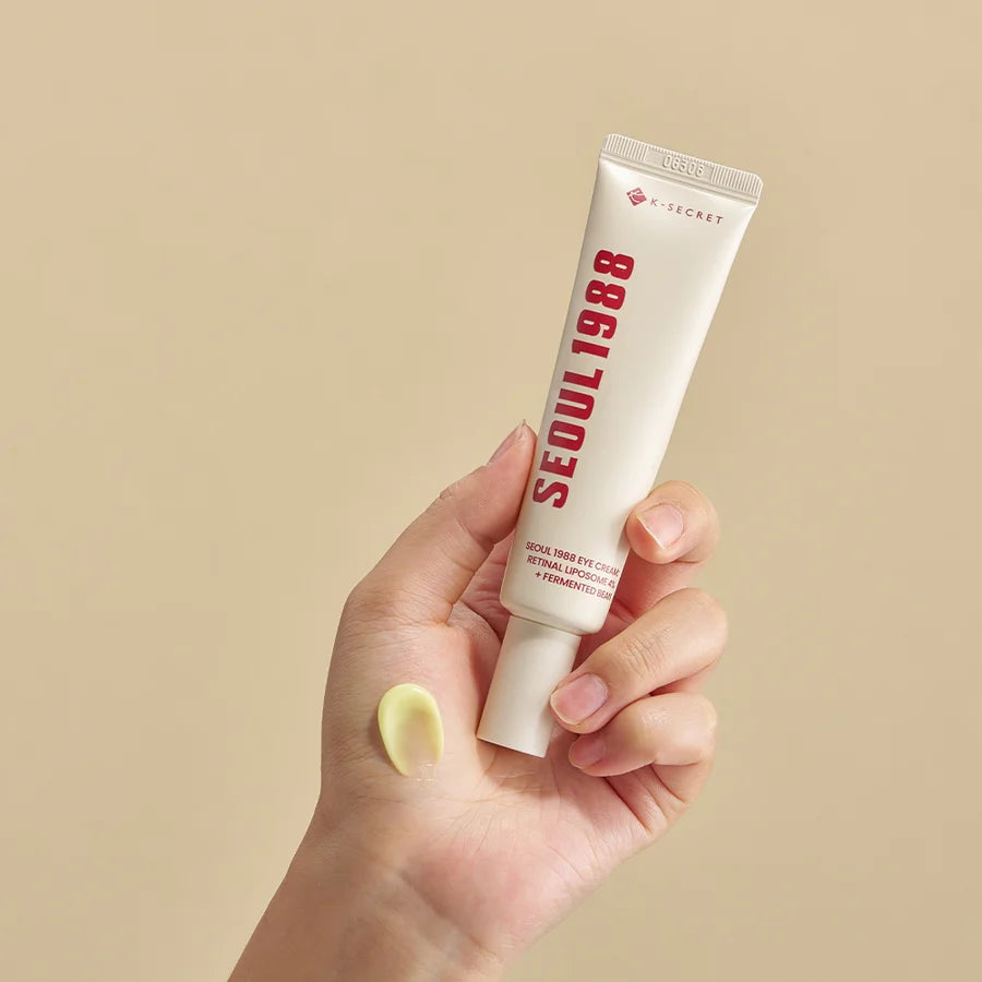K-Secret Seoul 1988 Eye Cream : Retinal Liposome 4% + Fermented Bean - 30ml Eye Care - XOXO cosmetics