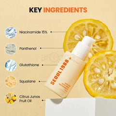 K-Secret Seoul 1988 Glow Serum : Niacinamide 15% + YUJA - 30ml Face Serum - XOXO cosmetics