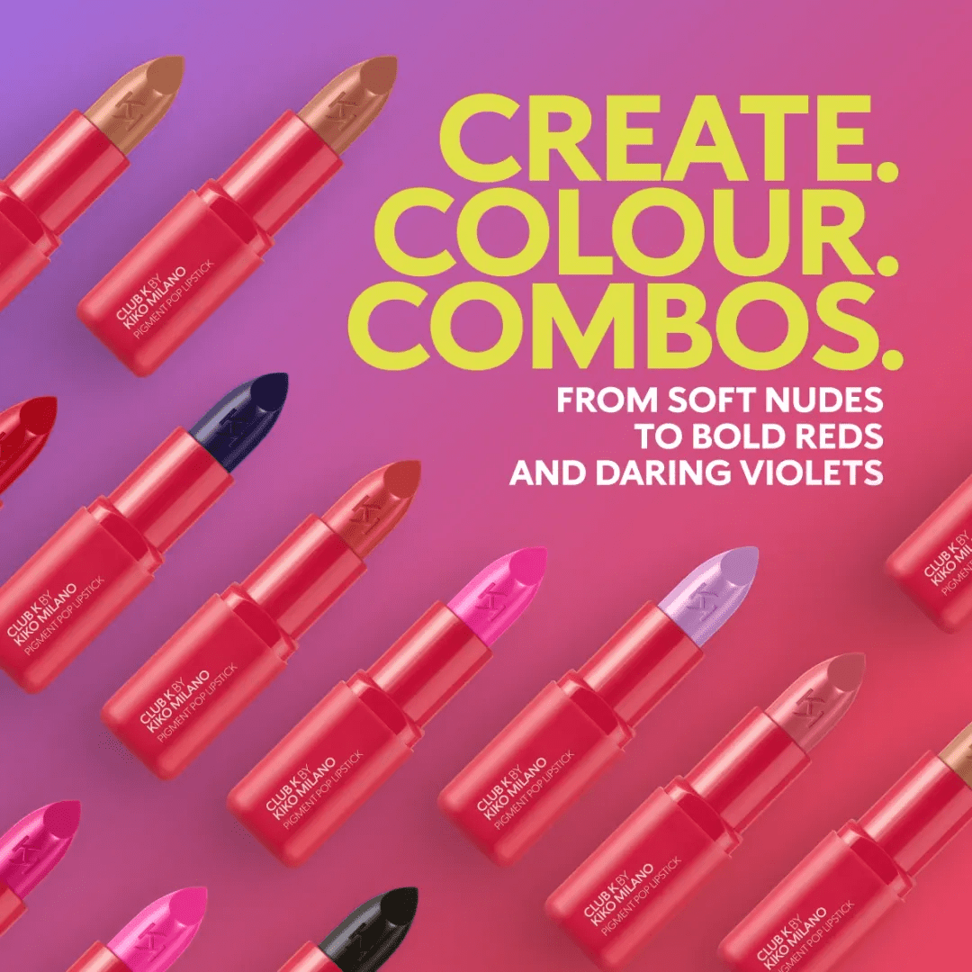 KIKO Milano Club K Pigment Pop Lipstick Lipstick - XOXO cosmetics