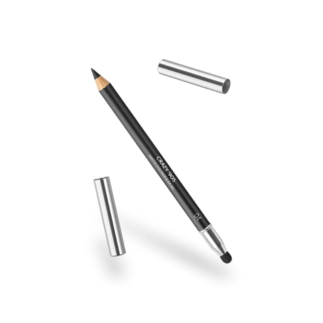 KIKO Milano Crazy '90S Matte Eyeliner & Kajal - 04 Kohl Kajal - XOXO cosmetics