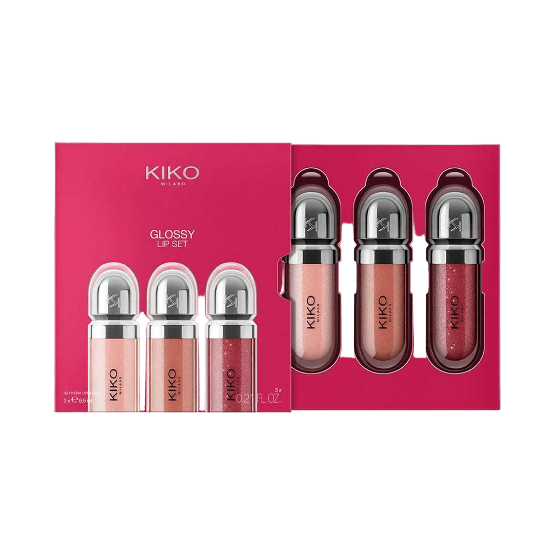 KIKO Milano Glossy Lip Set - #03 Lip Kit - XOXO cosmetics