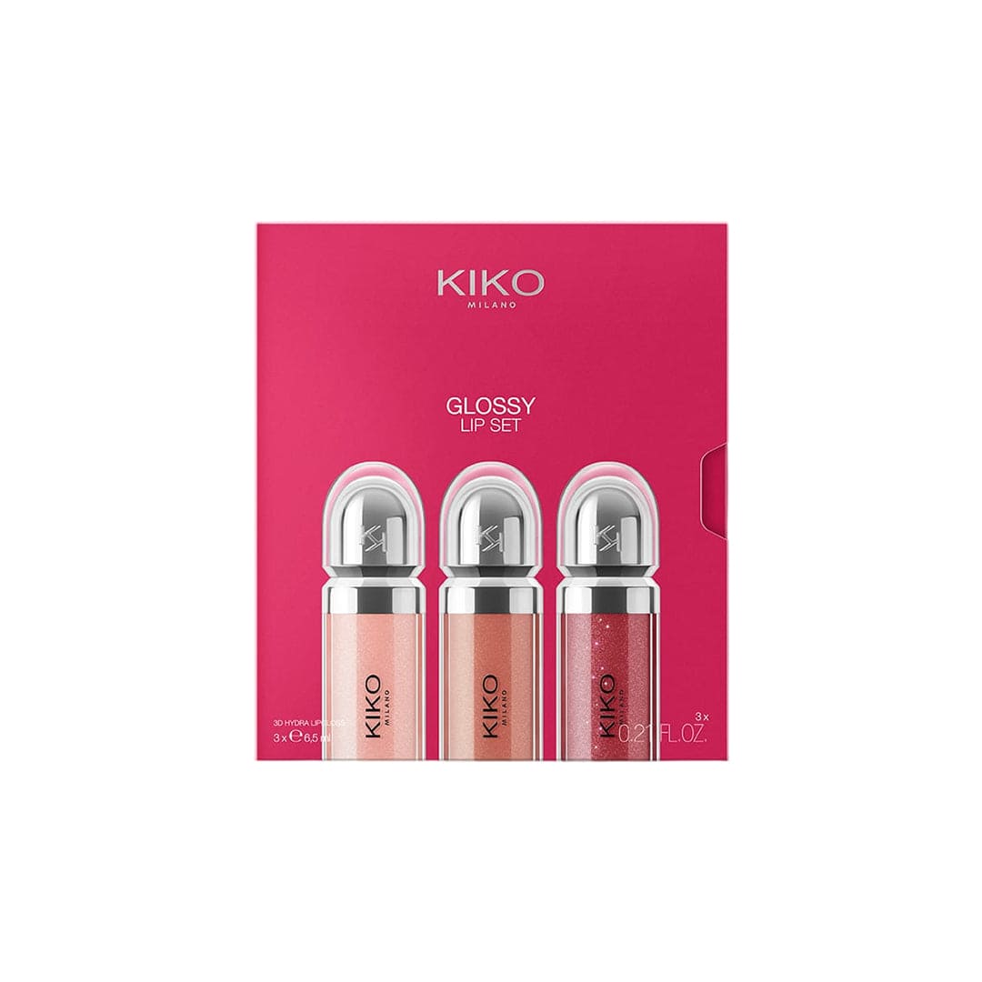 KIKO Milano Glossy Lip Set - #03 Lip Kit - XOXO cosmetics