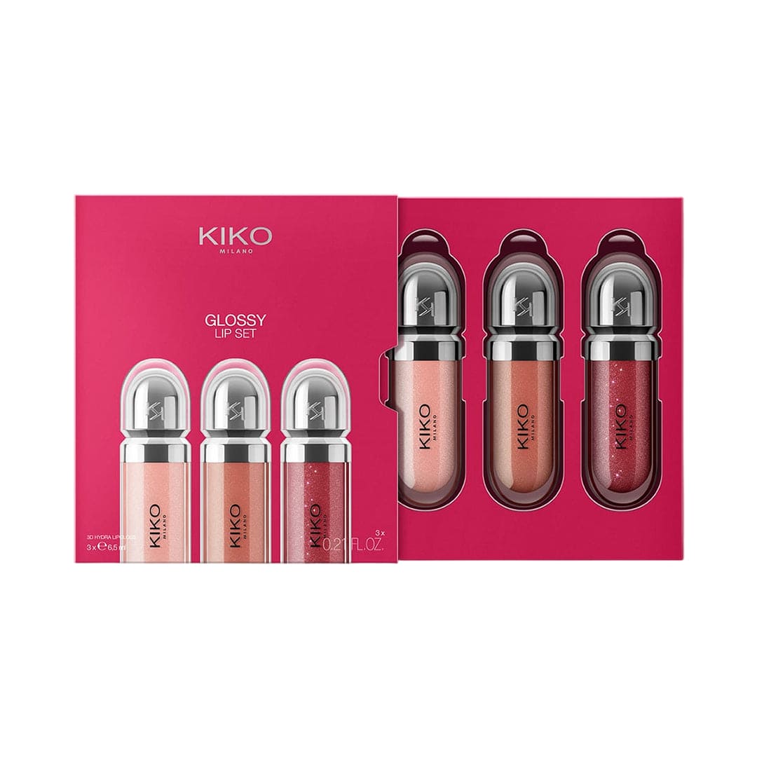 KIKO Milano Glossy Lip Set - #03 Lip Kit - XOXO cosmetics
