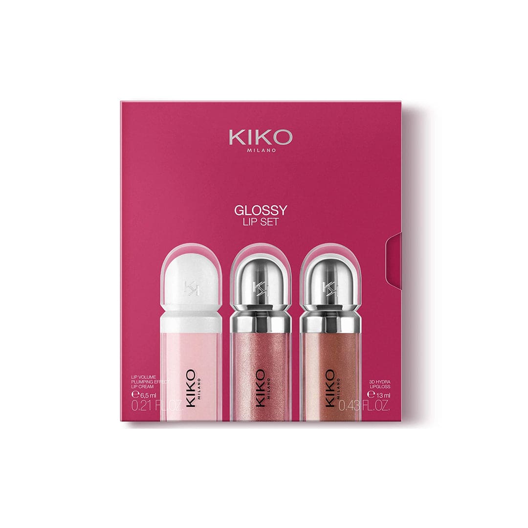 KIKO Milano Glossy Lip Set Lip Kit - XOXO cosmetics