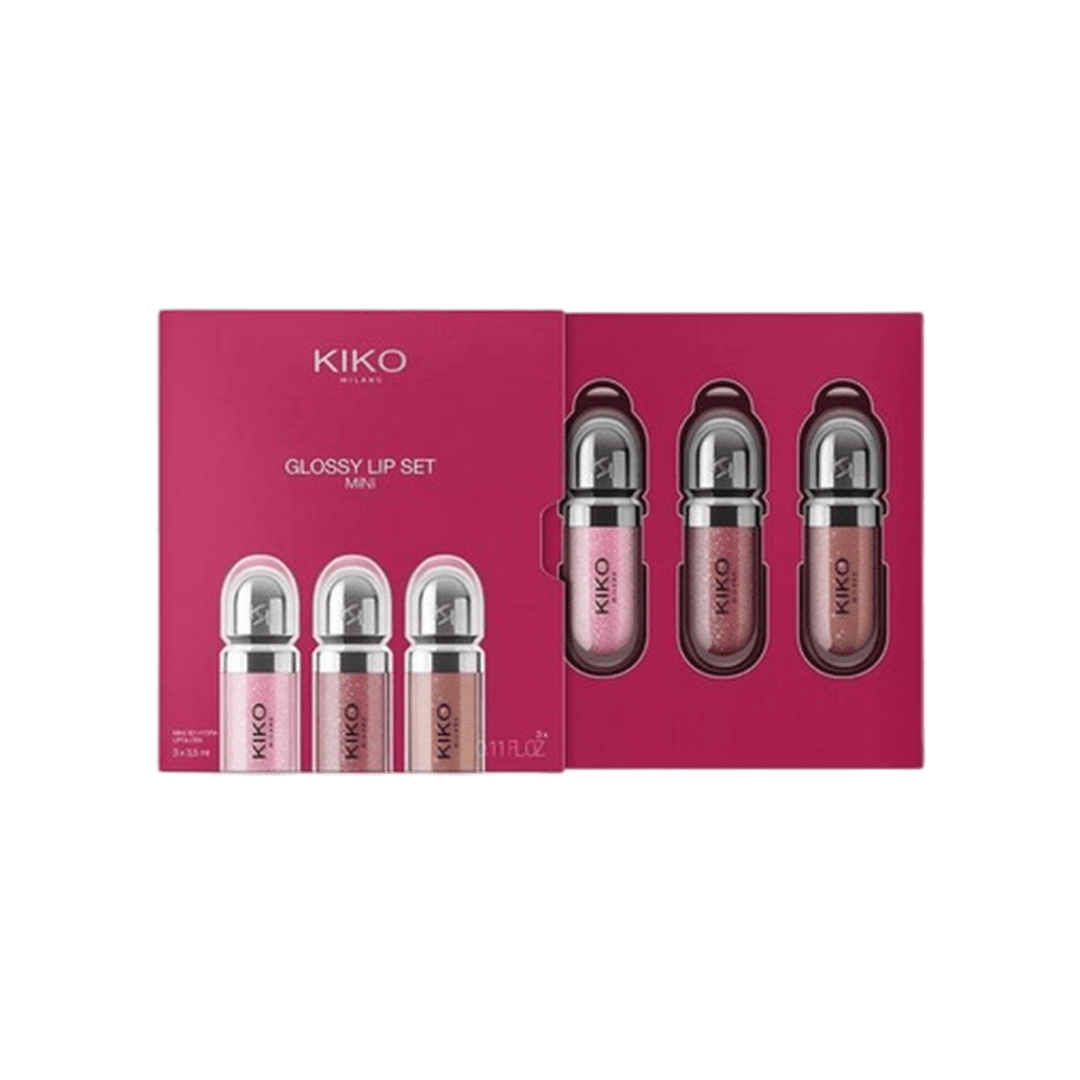 KIKO Milano Glossy Mini Lip Set Lip Set - XOXO cosmetics