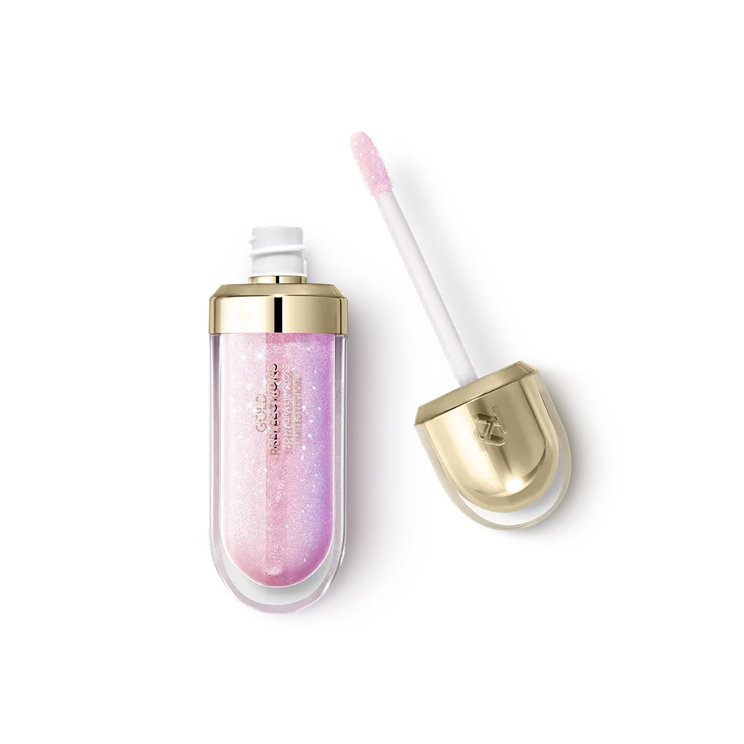 KIKO Milano Gold Reflections 3d Hydra Lip Gloss - Limited Edition Lip Gloss - XOXO cosmetics