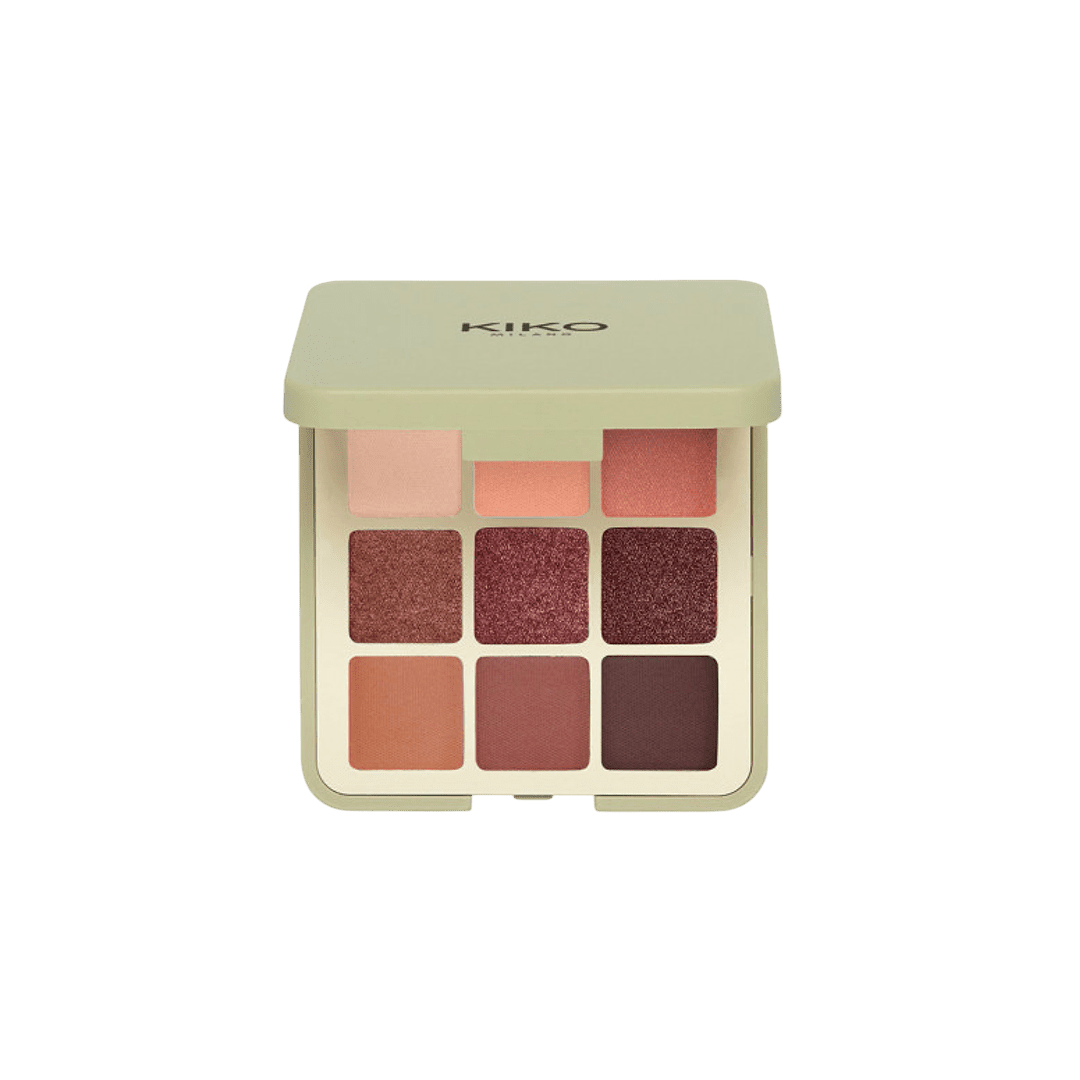 KIKO Milano Green Me Eyeshadow Palette - 102 Festi Saffron Eyeshadow - XOXO cosmetics