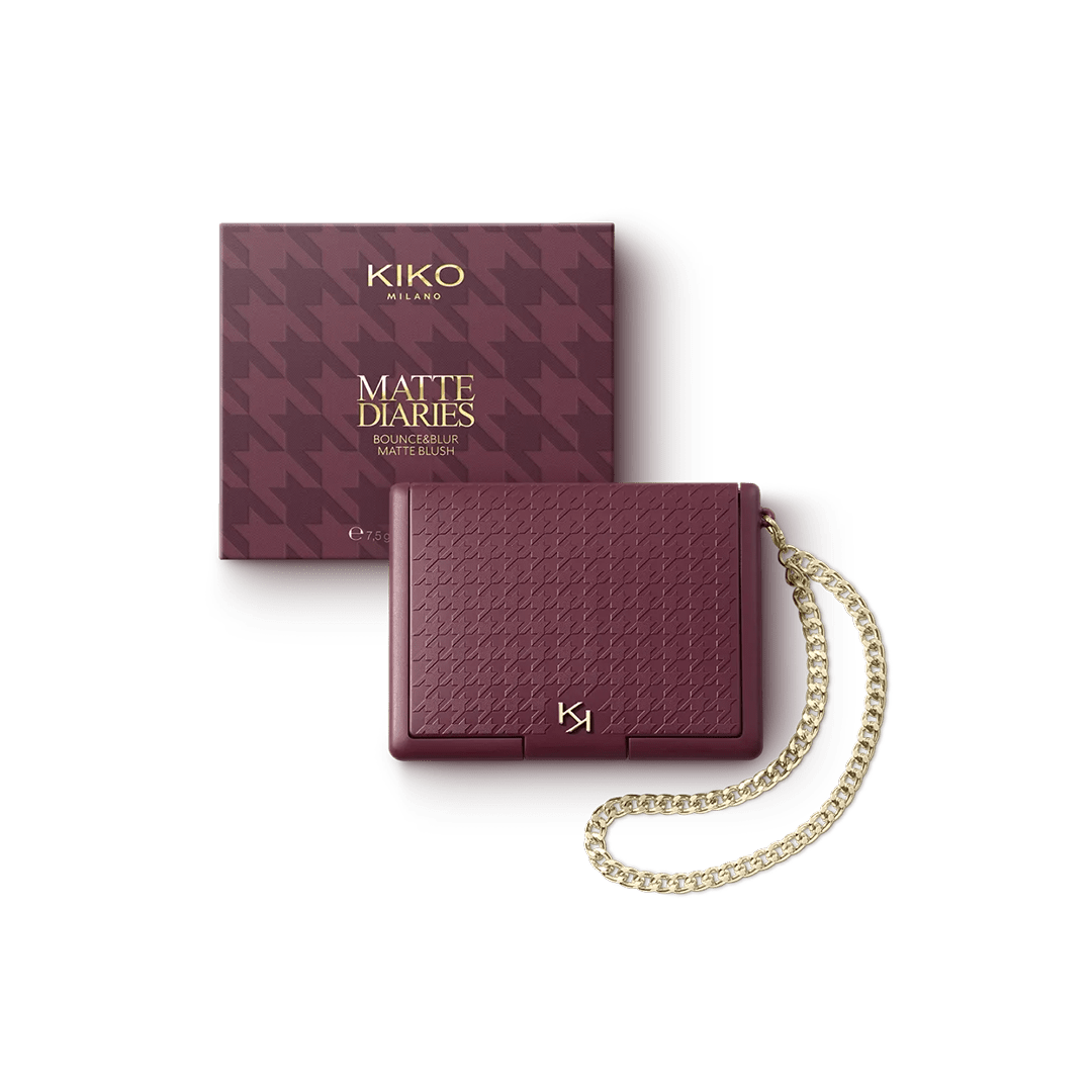 KIKO Milano Matte Diaries Bounce & Blur Matte Blush Blush - XOXO cosmetics