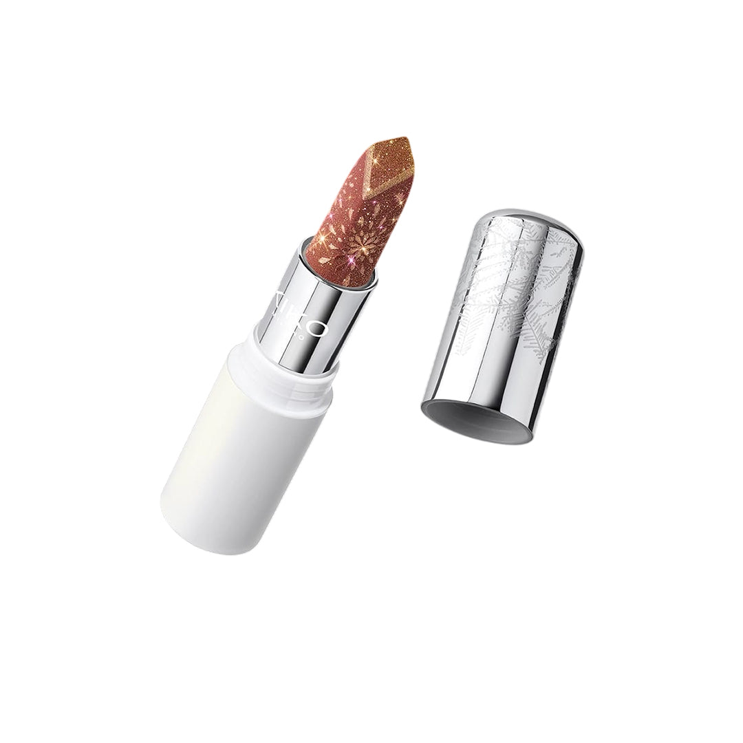 KIKO Milano Snow-Kissed Holiday Sparkle Peaks Lipstick Lipstick - XOXO cosmetics