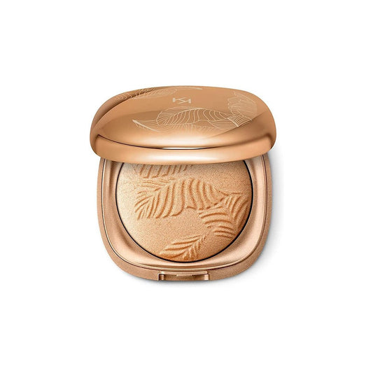 KIKO Milano Unexpected Paradise Highlighter - 02 Golden River Highlighter - XOXO cosmetics