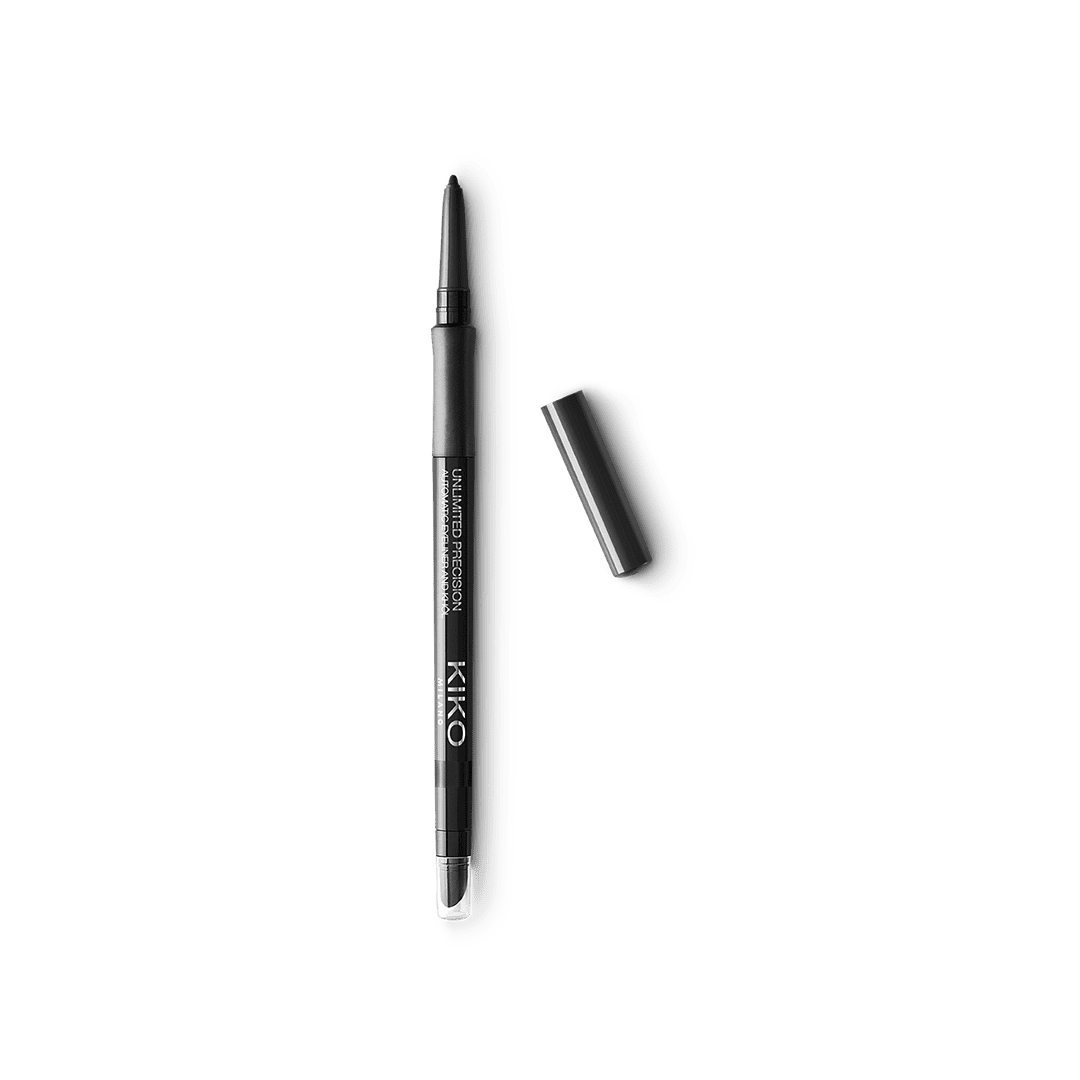 Kiko Milano Lasting Precision Automatic Eyeliner And Khôl - 16 Black Eyeliner - XOXO cosmetics