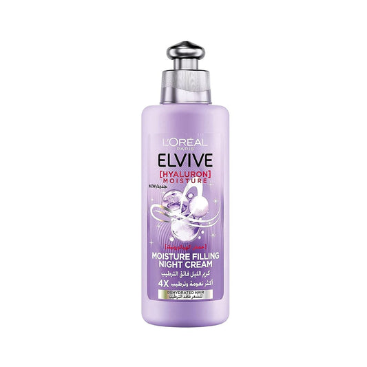 L'Oreal Elvive Hyaluron Moisture Filling Night Cream 200ml Hair Cream - XOXO cosmetics