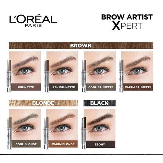 L'Oreal Paris Eyebrow Pencil Brow Artist Xpert - 103 Warm Blond Eyebrow Pencil - XOXO cosmetics