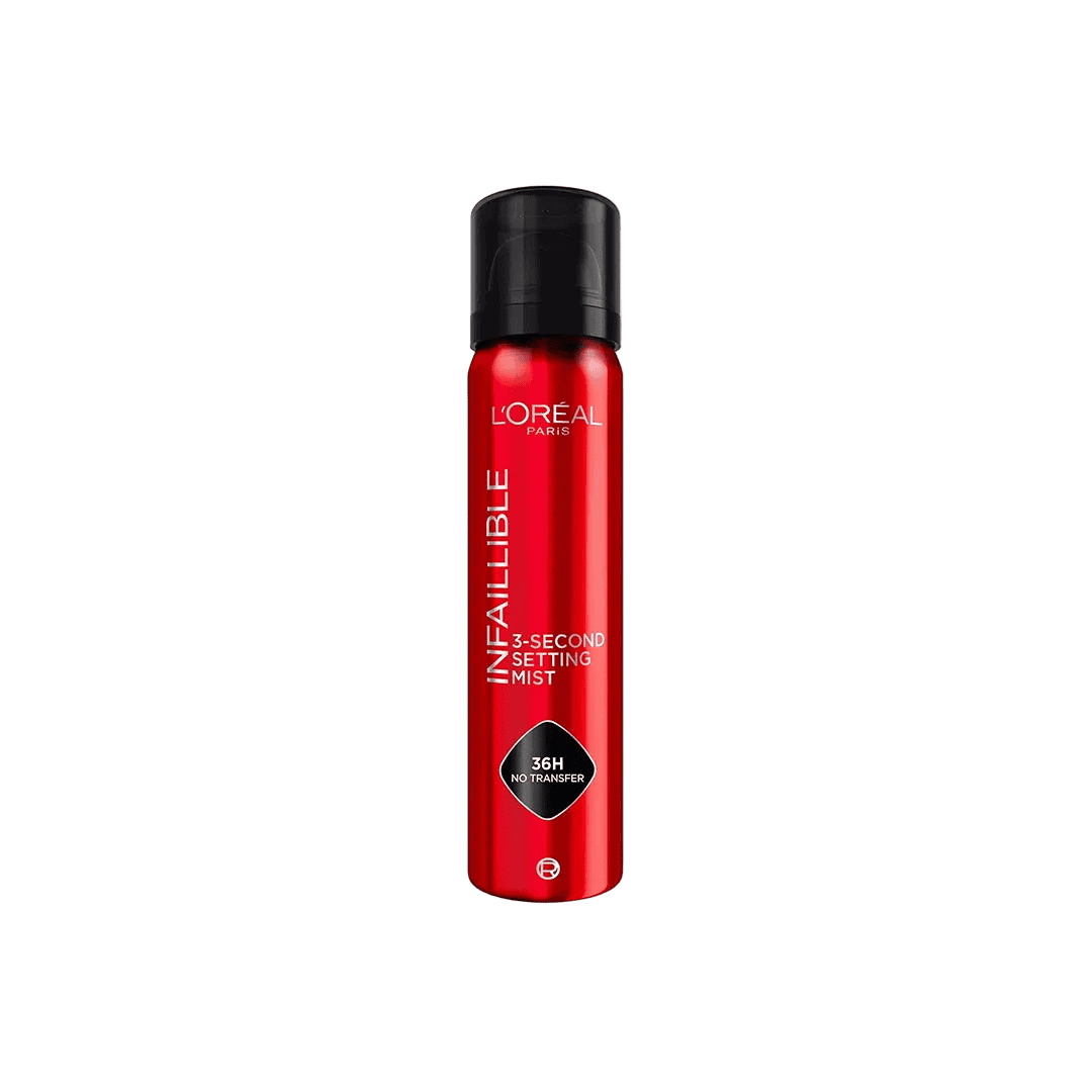 L'Oreal Paris Infallible 3-Second Setting Mist Setting & Fixing Spray - XOXO cosmetics