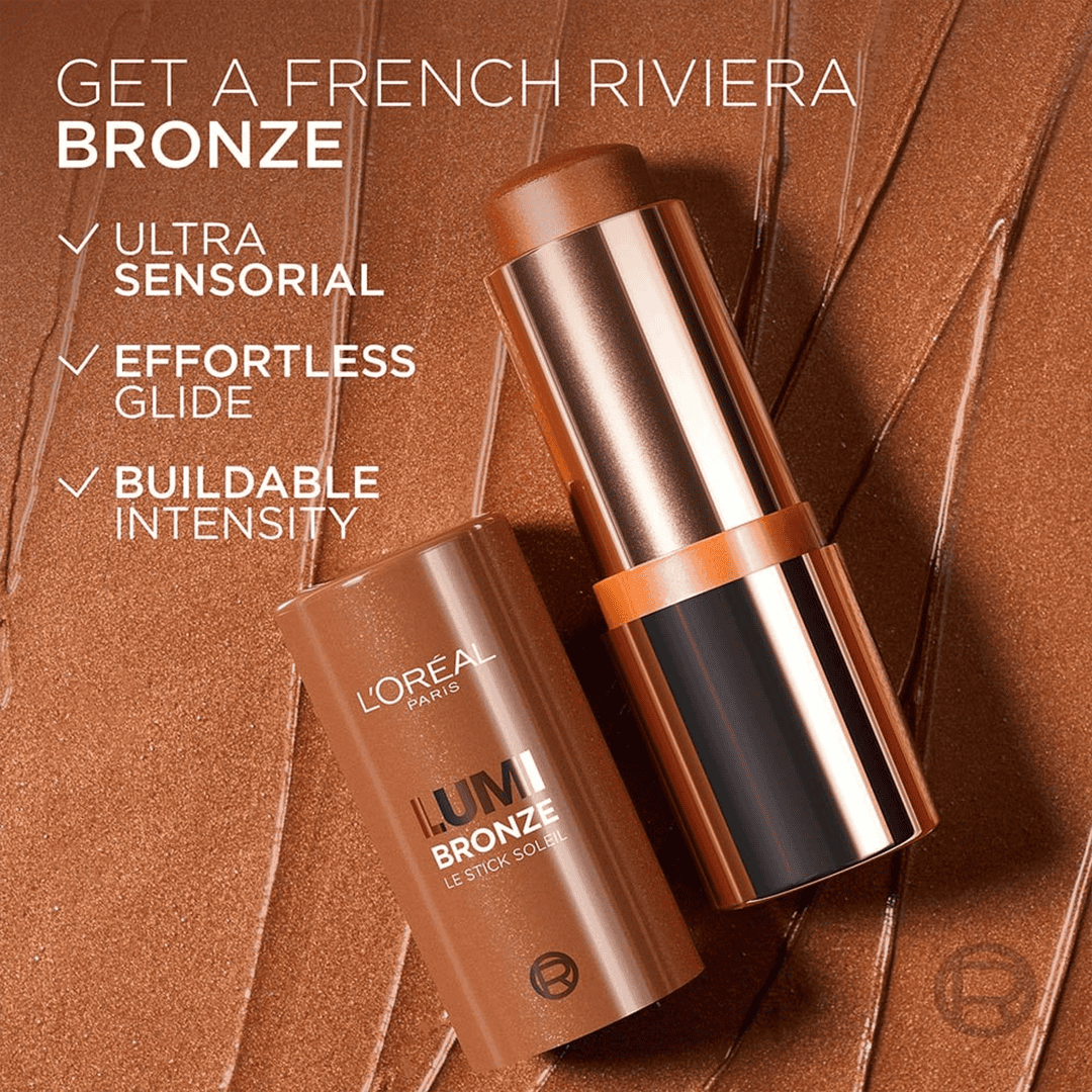 L'Oréal Paris Lumi Bronze Le Stick Soleil - 110 Toasted Sunlight Bronzer - XOXO cosmetics