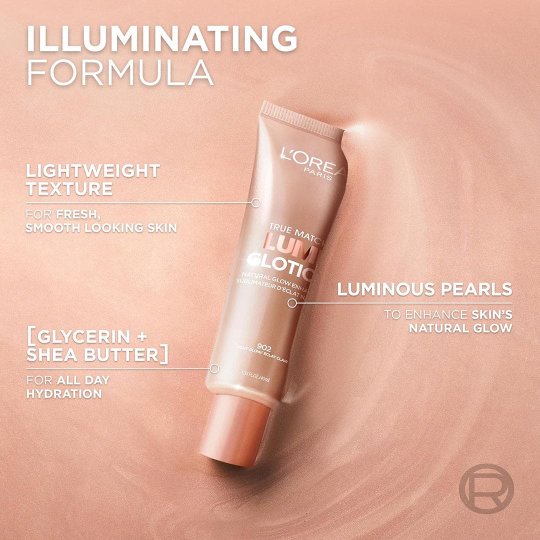 L'Oreal Paris Lumi Glotion Natural Glow Enhancer Foundation - XOXO cosmetics